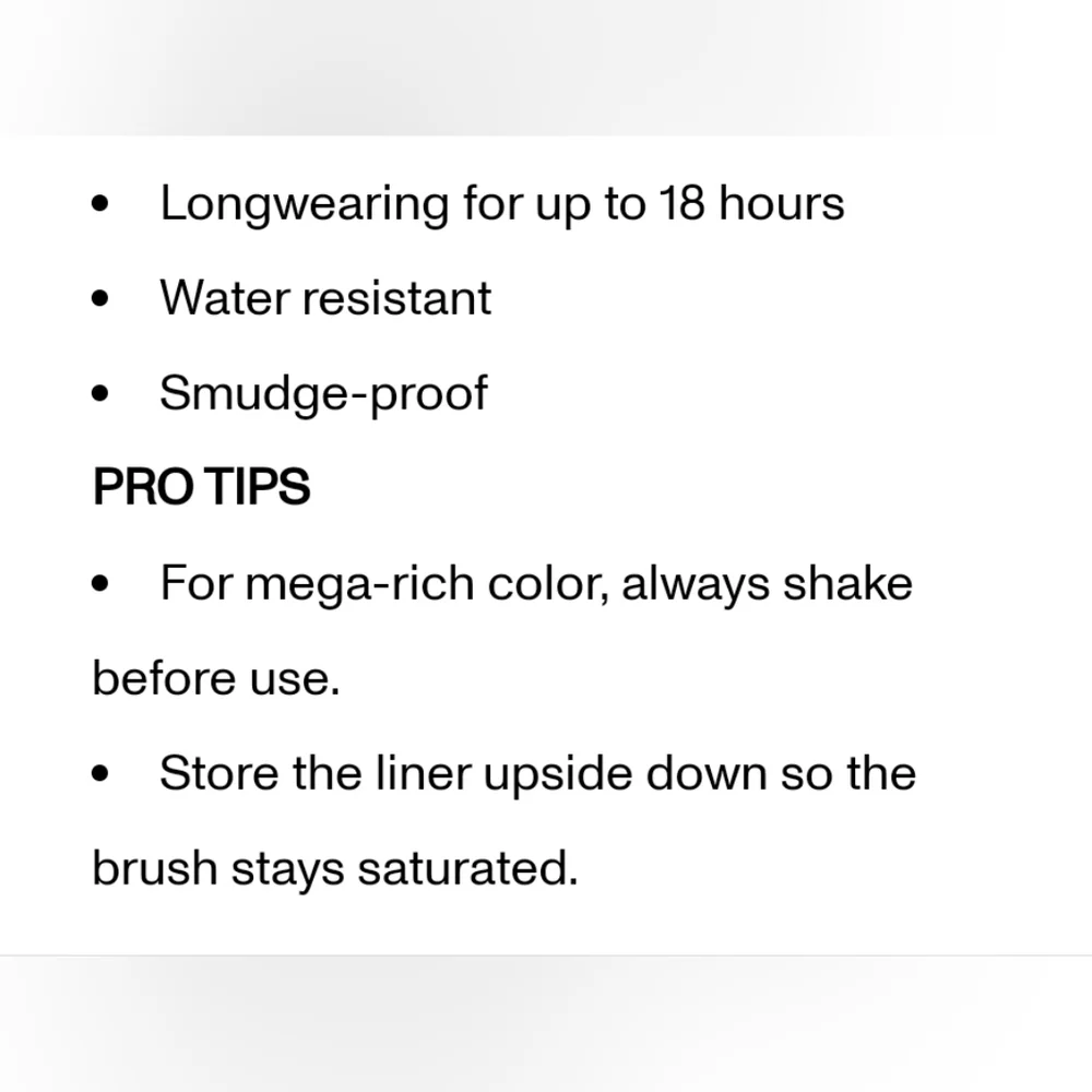 Make It Big Brush-Tip Liquid Liner | Bold Black | Brand New in Box | Authentic